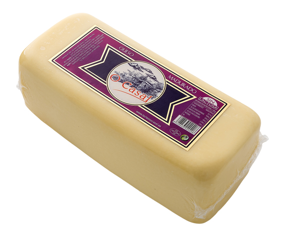 Queso madurado, en barra, O Casal